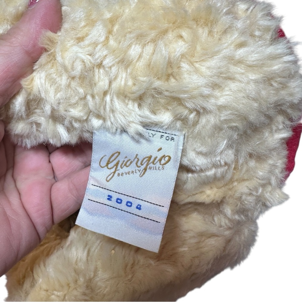 GIORGIO BEVERLY HILLS 2004 XMAS Holiday Herrington Bear w/ Tags (EUC/As New) - Picture 9 of 11